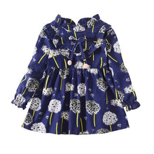 Load image into Gallery viewer, Spring New Fashion Design Dress for Kid Girl Casual Children Girls Dress Little Girl Floral Printed Dress