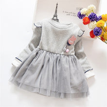 Load image into Gallery viewer, Baby Girl Dress 2-7T New Spring Casual Soft Cotton Long Sleeve Children Dresses Kids Princess Dress Girls Cute Sundress