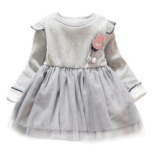 Load image into Gallery viewer, Baby Girl Dress 2-7T New Spring Casual Soft Cotton Long Sleeve Children Dresses Kids Princess Dress Girls Cute Sundress