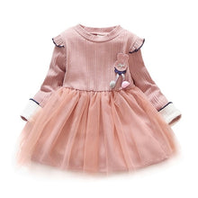 Load image into Gallery viewer, Baby Girl Dress 2-7T New Spring Casual Soft Cotton Long Sleeve Children Dresses Kids Princess Dress Girls Cute Sundress
