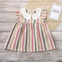 Load image into Gallery viewer, Fashion Children's girls clothes cotton o-neck Toddler Kids Baby Girl Plaid Shirt Casual Princess T Shirt Tops Clothes H5
